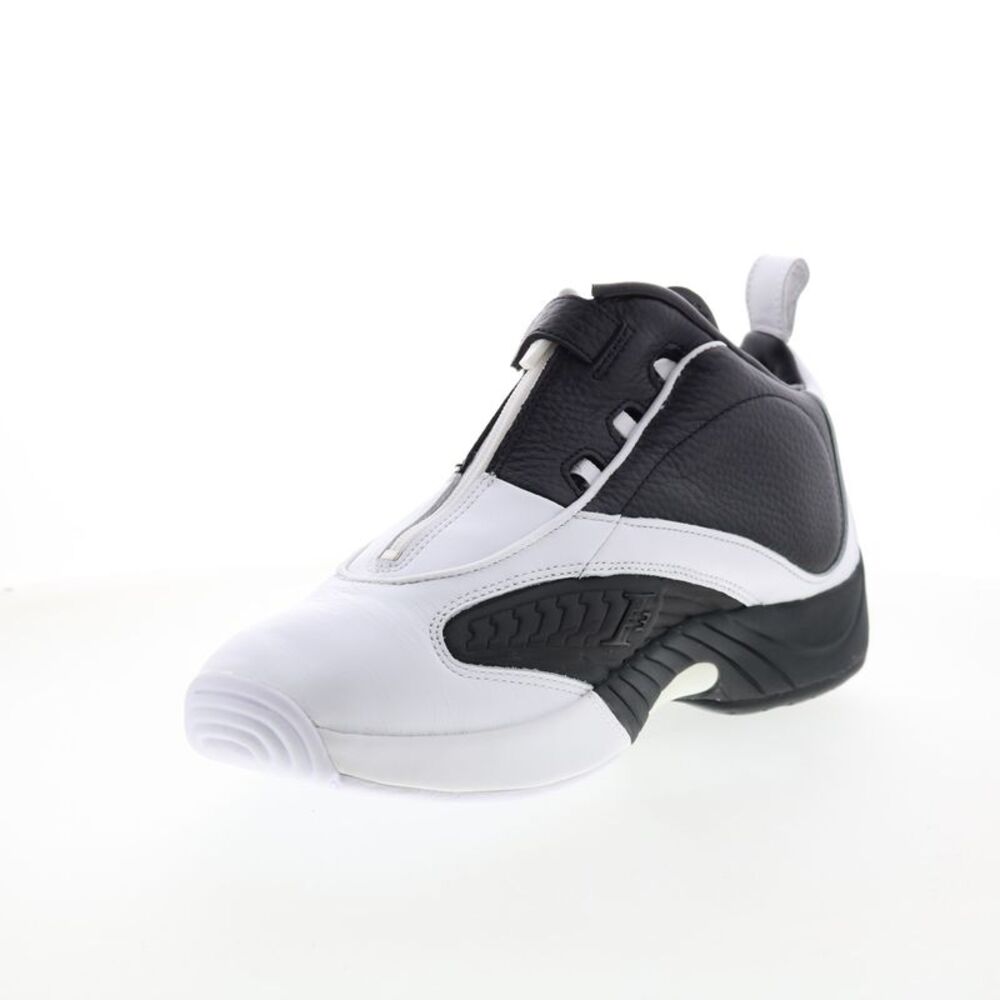 Reebok Mens Answer IV White Shoes (NWT) - Picture 4 of 7